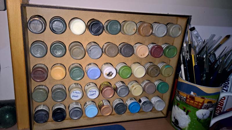 Warbases Paint Rack